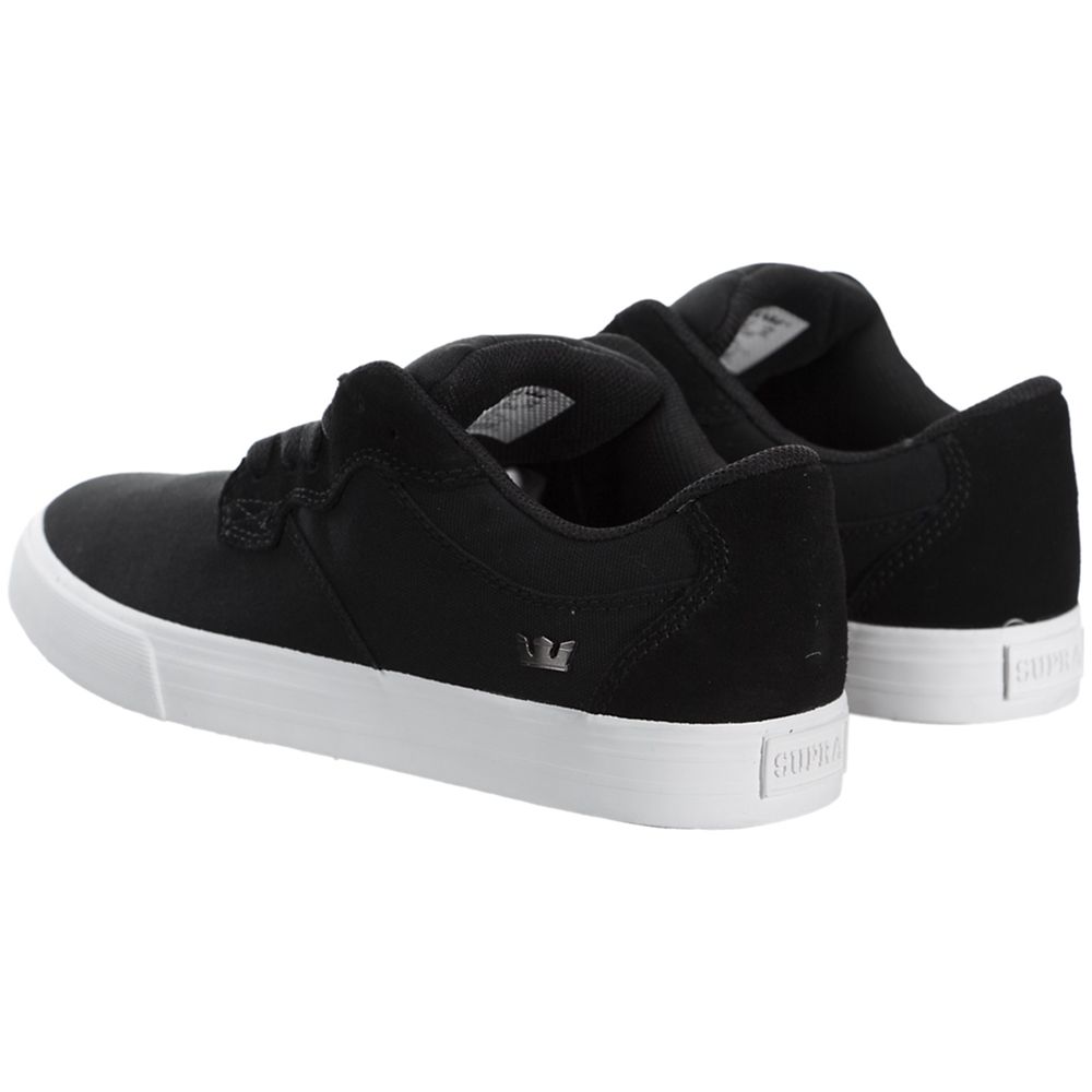 Baskets Basses Supra Axle Noir Black/White Homme | ZTK-50300433